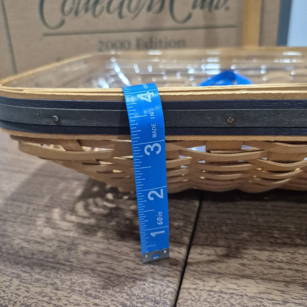 NIB Longaberger 2000 Collectors Club Spring Meadow Basket